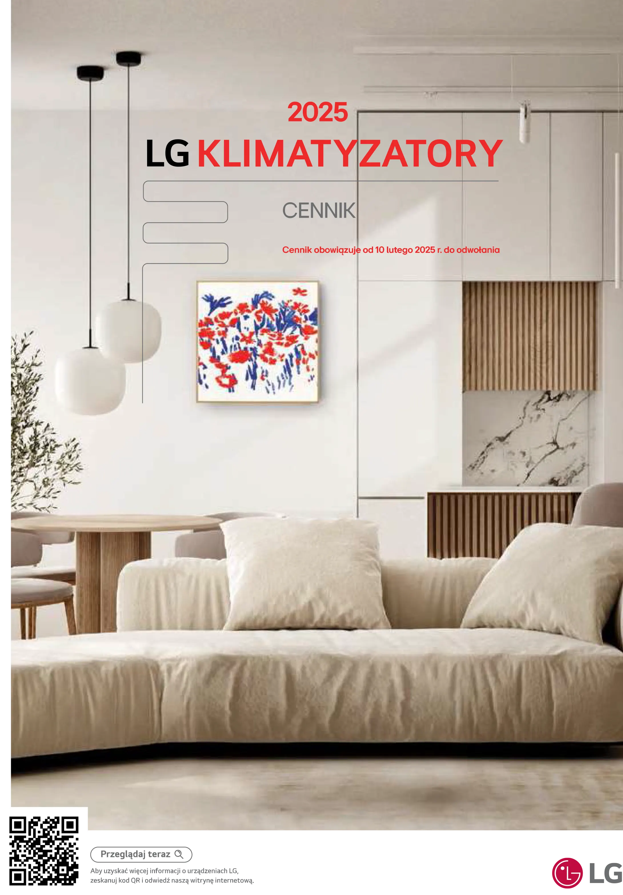 cennik klimatyzacji LG